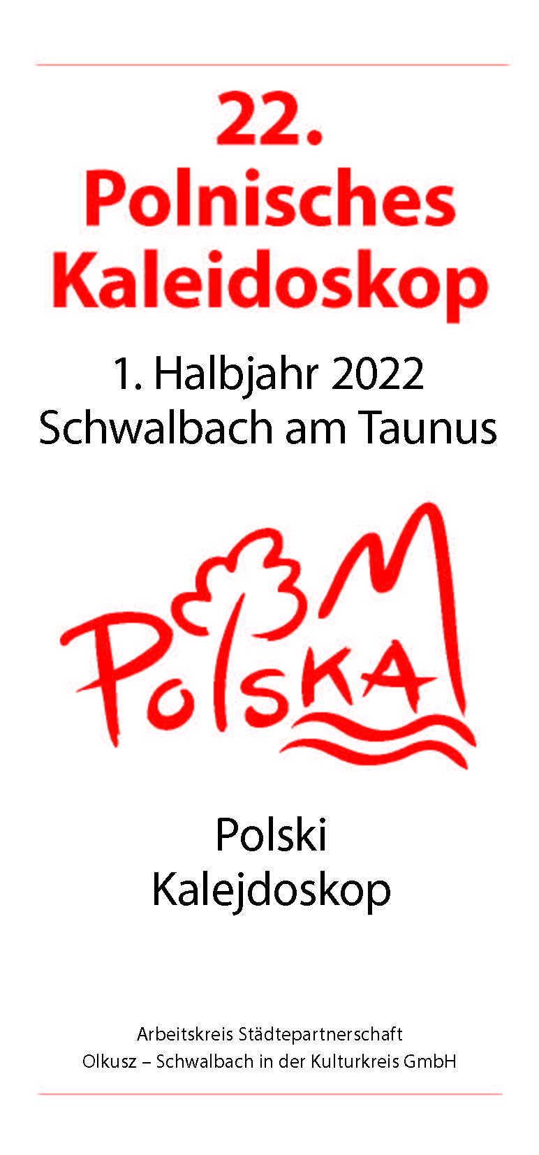 Flyer Polnisches Kaleidoskop 2022 Seite 1