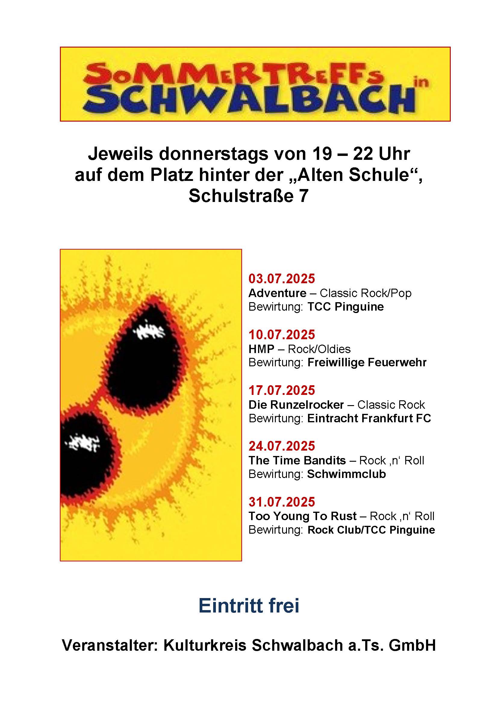Plakat Sommertreffs