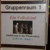Theater: Ein Volksfeind - 26.9.2015